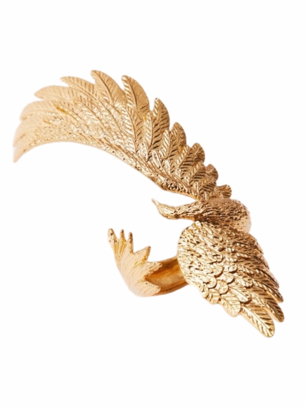 New Zara Gold Phoenix Cuff Bracelet